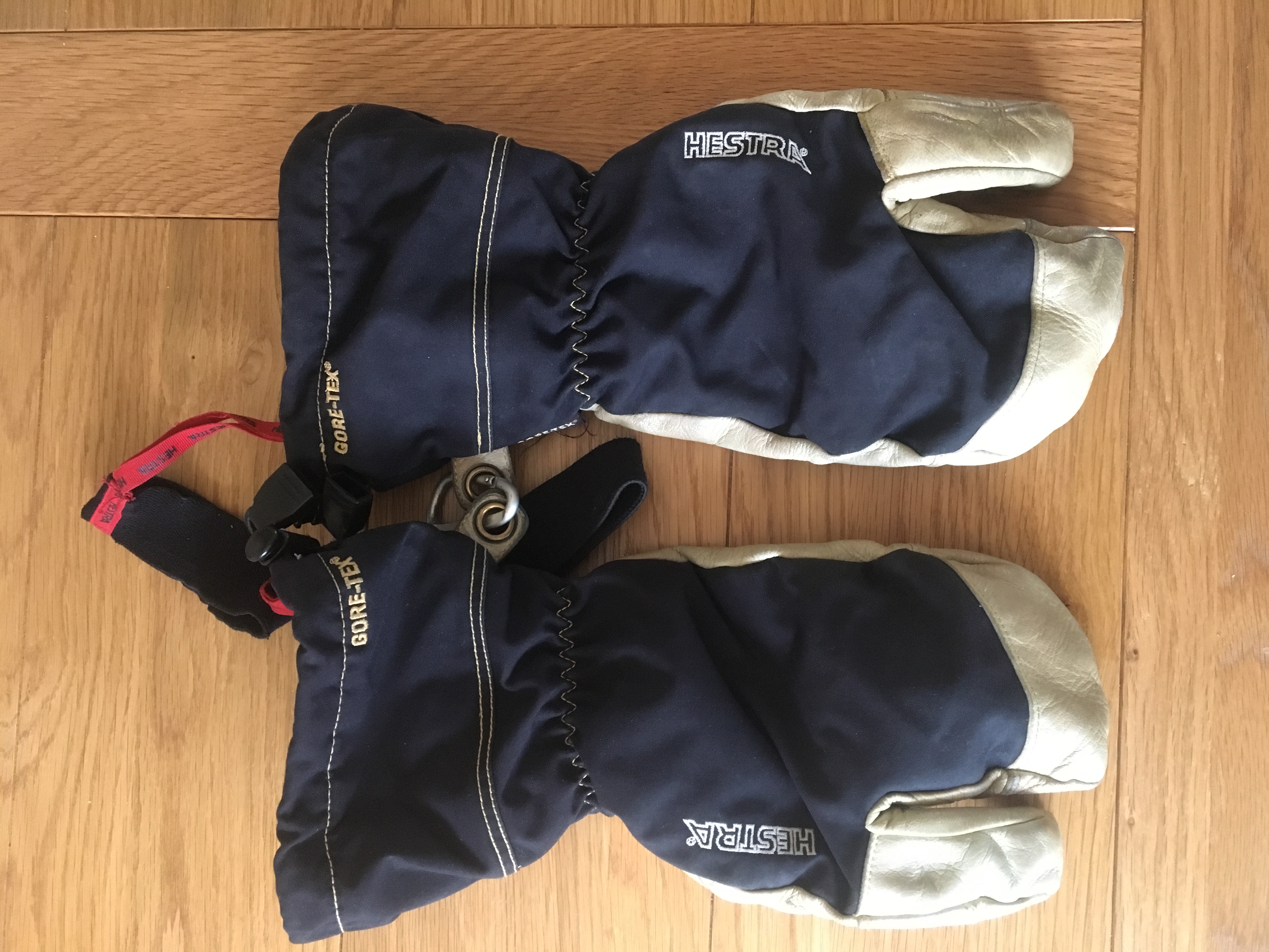 Hestra Army Leather GORE-TEX gloves used